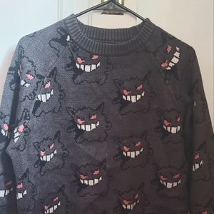 Pokemon Gengar Sweater